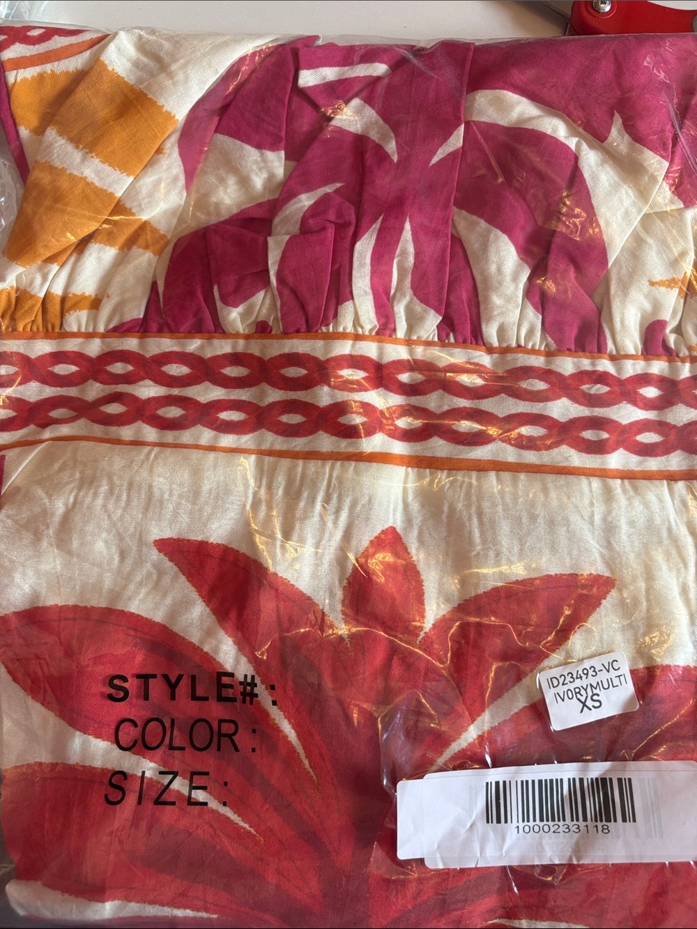 IZELA TROPICAL PALM HALTER MINI DRESS🌴❤️🧡🌴 - Picture 9 of 11